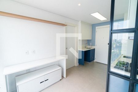 Sala/Cozinha de kitnet/studio à venda com 1 quarto, 27m² em Vila Guarani (zona Sul), São Paulo