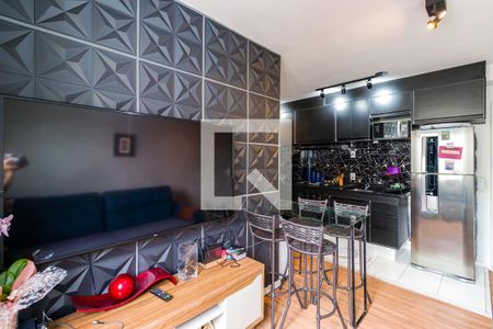 Sala de apartamento para alugar com 2 quartos, 63m² em Parque Esmeralda, São Paulo