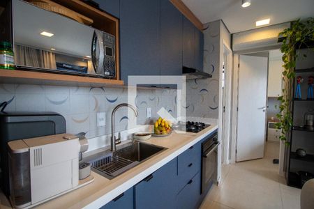 Sala/Cozinha de apartamento à venda com 1 quarto, 37m² em Butantã, São Paulo
