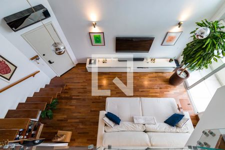 Sala de apartamento à venda com 1 quarto, 98m² em Vila Morumbi, São Paulo