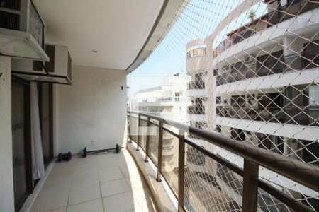 Sala - Varanda de apartamento à venda com 3 quartos, 104m² em Freguesia (jacarepaguá), Rio de Janeiro