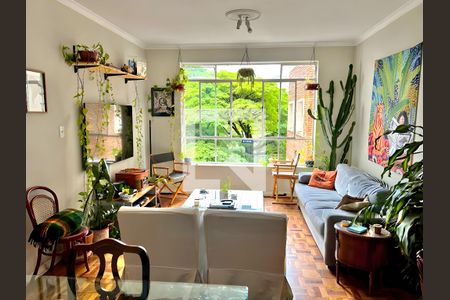 Sala de apartamento à venda com 3 quartos, 130m² em Higienópolis, São Paulo