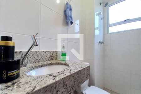Banheiro de apartamento à venda com 1 quarto, 45m² em Residencial Villa Garden, Campinas