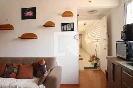 Sala/Cozinha de apartamento à venda com 1 quarto, 43m² em Barra Funda, São Paulo