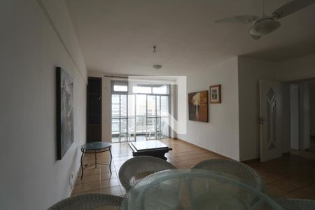 Sala de apartamento para alugar com 3 quartos, 115m² em Barra Funda, Guarujá