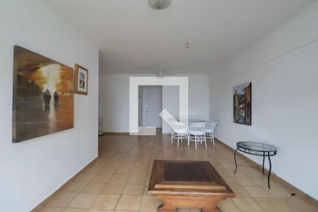 Sala de apartamento para alugar com 3 quartos, 115m² em Barra Funda, Guarujá