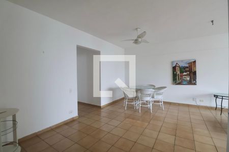 Sala de apartamento para alugar com 3 quartos, 115m² em Barra Funda, Guarujá
