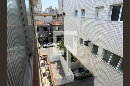 Vista da Varanda de apartamento para alugar com 2 quartos, 75m² em Campo Grande, Santos