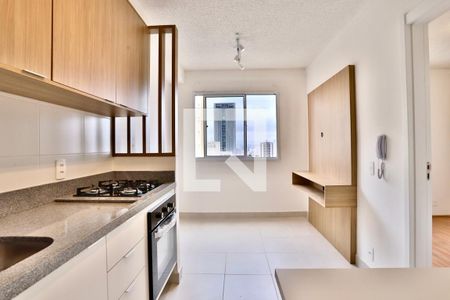 Sala/Cozinha de kitnet/studio para alugar com 1 quarto, 25m² em Alto da Mooca, São Paulo