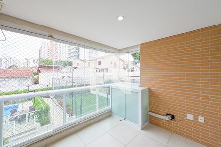Varanda Gourmet de apartamento para alugar com 2 quartos, 72m² em Vila Clementino, São Paulo