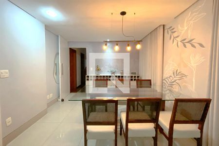 Sala de apartamento para alugar com 3 quartos, 110m² em Santo Antônio, Belo Horizonte