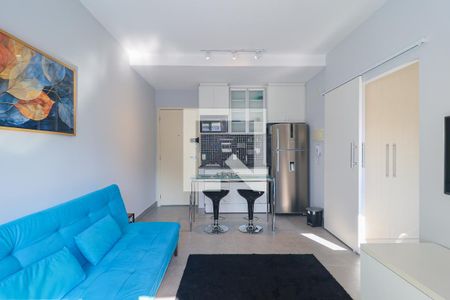 Sala de apartamento para alugar com 1 quarto, 33m² em Vila Andrade, São Paulo