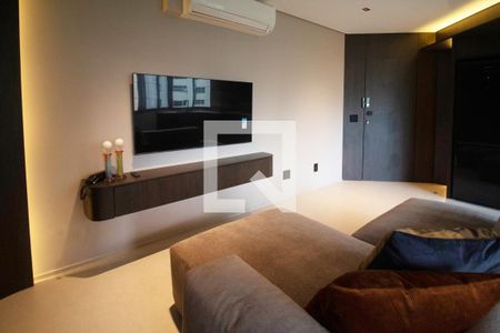 Sala de apartamento para alugar com 1 quarto, 50m² em Jardim Paulistano, São Paulo