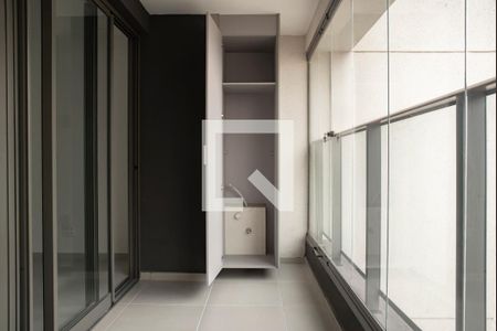 Varanda de apartamento à venda com 1 quarto, 42m² em Vila Clementino, São Paulo
