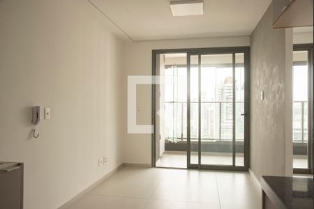 Sala/Cozinha de apartamento para alugar com 1 quarto, 42m² em Vila Clementino, São Paulo
