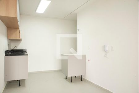 Sala/Cozinha de apartamento à venda com 1 quarto, 42m² em Vila Clementino, São Paulo
