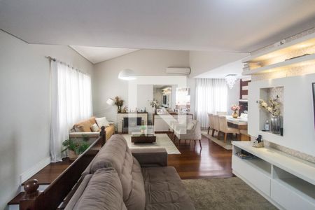 Sala de casa de condomínio à venda com 3 quartos, 297m² em Residencial Tres (alphaville), Santana de Parnaíba