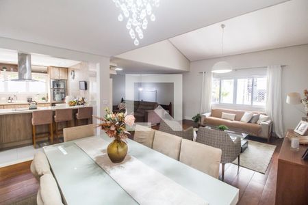 Sala de casa de condomínio à venda com 3 quartos, 297m² em Residencial Tres (alphaville), Santana de Parnaíba