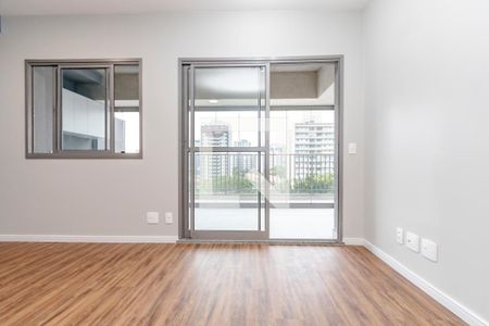 Sala de apartamento para alugar com 1 quarto, 64m² em Santo Amaro, São Paulo