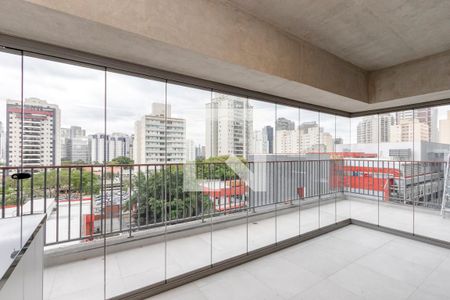 Varanda de apartamento para alugar com 1 quarto, 64m² em Santo Amaro, São Paulo