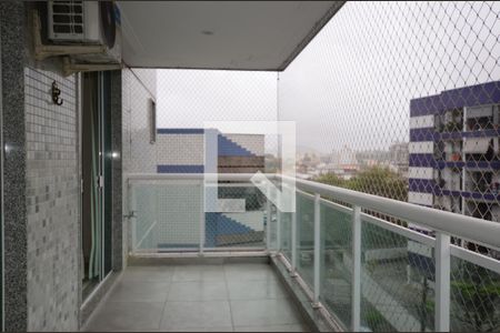 Varanda da Sala de apartamento para alugar com 3 quartos, 108m² em Vila Valqueire, Rio de Janeiro