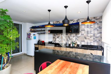 Varanda gourmet de apartamento à venda com 3 quartos, 177m² em Jardim Colombo, São Paulo