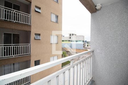 Varanda da sala de apartamento para alugar com 2 quartos, 57m² em Jardim do Triunfo, Guarulhos