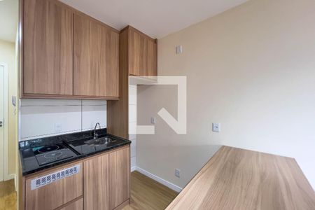 Cozinha de kitnet/studio para alugar com 1 quarto, 26m² em Vila Mariana, São Paulo