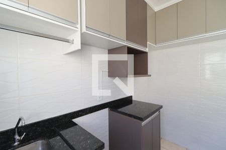 Cozinha de apartamento para alugar com 2 quartos, 42m² em Jd Reserva Real, Ribeirão Preto