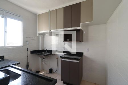 Cozinha  de apartamento para alugar com 2 quartos, 42m² em Jd Reserva Real, Ribeirão Preto