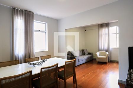 Sala de apartamento à venda com 3 quartos, 130m² em Anchieta, Belo Horizonte
