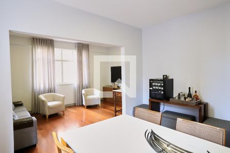 Sala de apartamento à venda com 3 quartos, 130m² em Anchieta, Belo Horizonte