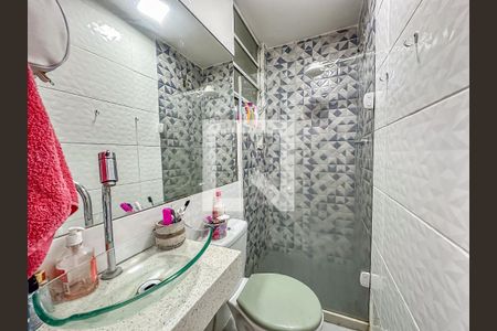 Banheiro de kitnet/studio à venda com 1 quarto, 26m² em Flamengo, Rio de Janeiro