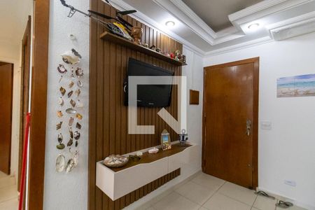 Sala de apartamento para alugar com 1 quarto, 55m² em Vila Tupi, Praia Grande