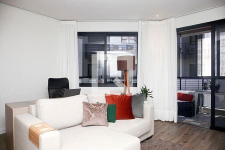 Sala de apartamento para alugar com 1 quarto, 62m² em Rio Branco, Porto Alegre
