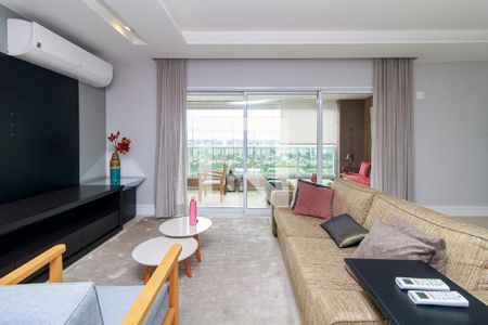 Sala de apartamento para alugar com 2 quartos, 215m² em Cidade Monções, São Paulo