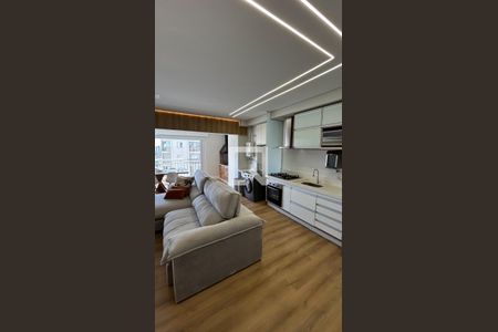 Sala/Cozinha de apartamento para alugar com 1 quarto, 77m² em Centro, São Bernardo do Campo