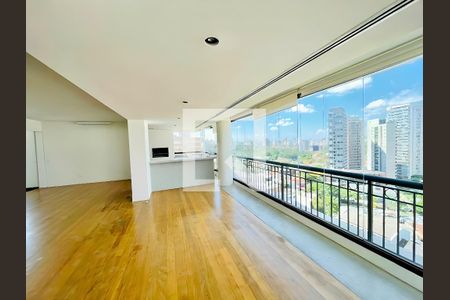 Varanda da Sala de apartamento para alugar com 3 quartos, 215m² em Sumaré, São Paulo