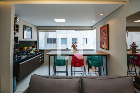 Sala de apartamento para alugar com 3 quartos, 90m² em Castelo, Belo Horizonte
