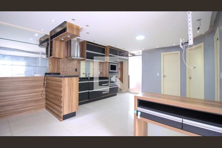 Sala/Cozinha de apartamento à venda com 2 quartos, 49m² em Jardim Vila Formosa, São Paulo