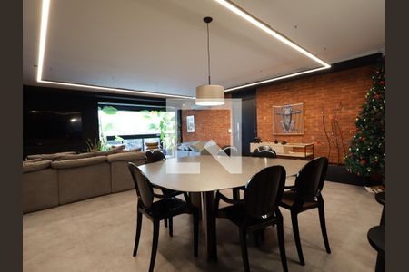Sala de Jantar de apartamento à venda com 3 quartos, 110m² em Vila Andrade, São Paulo
