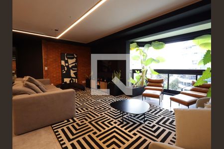 Sala de apartamento à venda com 3 quartos, 110m² em Vila Andrade, São Paulo
