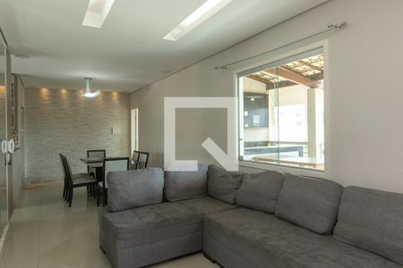 Sala de casa para alugar com 3 quartos, 100m² em Santa Monica, Belo Horizonte