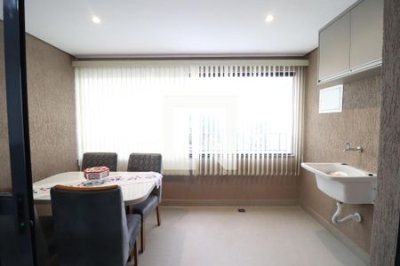 Varanda gourmet de apartamento para alugar com 1 quarto, 38m² em Granja Marileusa, Uberlândia