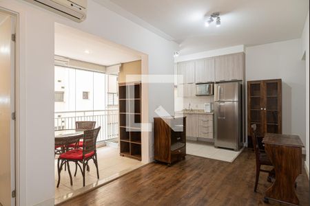 Sala/Quarto de kitnet/studio para alugar com 1 quarto, 32m² em Bela Vista, São Paulo