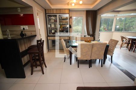 Sala de Jantar de casa de condomínio à venda com 4 quartos, 218m² em Teresópolis, Porto Alegre