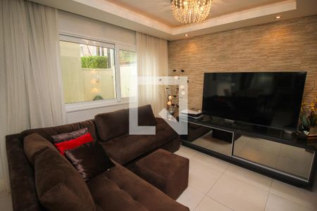 Sala de casa de condomínio à venda com 4 quartos, 218m² em Teresópolis, Porto Alegre