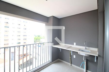 Sala / Cozinha / Área de Serviço - Varanda de apartamento à venda com 2 quartos, 74m² em Santana, São Paulo