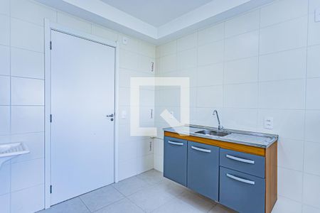 Sala e cozinha de apartamento para alugar com 2 quartos, 32m² em Pirituba, São Paulo