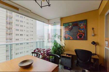 Varanda de apartamento para alugar com 1 quarto, 42m² em Paraíso, São Paulo